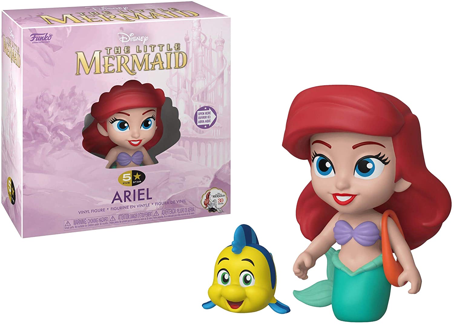 § Funko 5 Star Disney Little Mermaid Ariel - flash vidéo