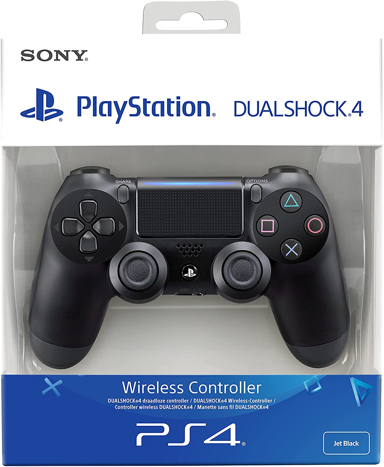 PS4 Wireless Dualshock Controller Black V2 - flash vidéo