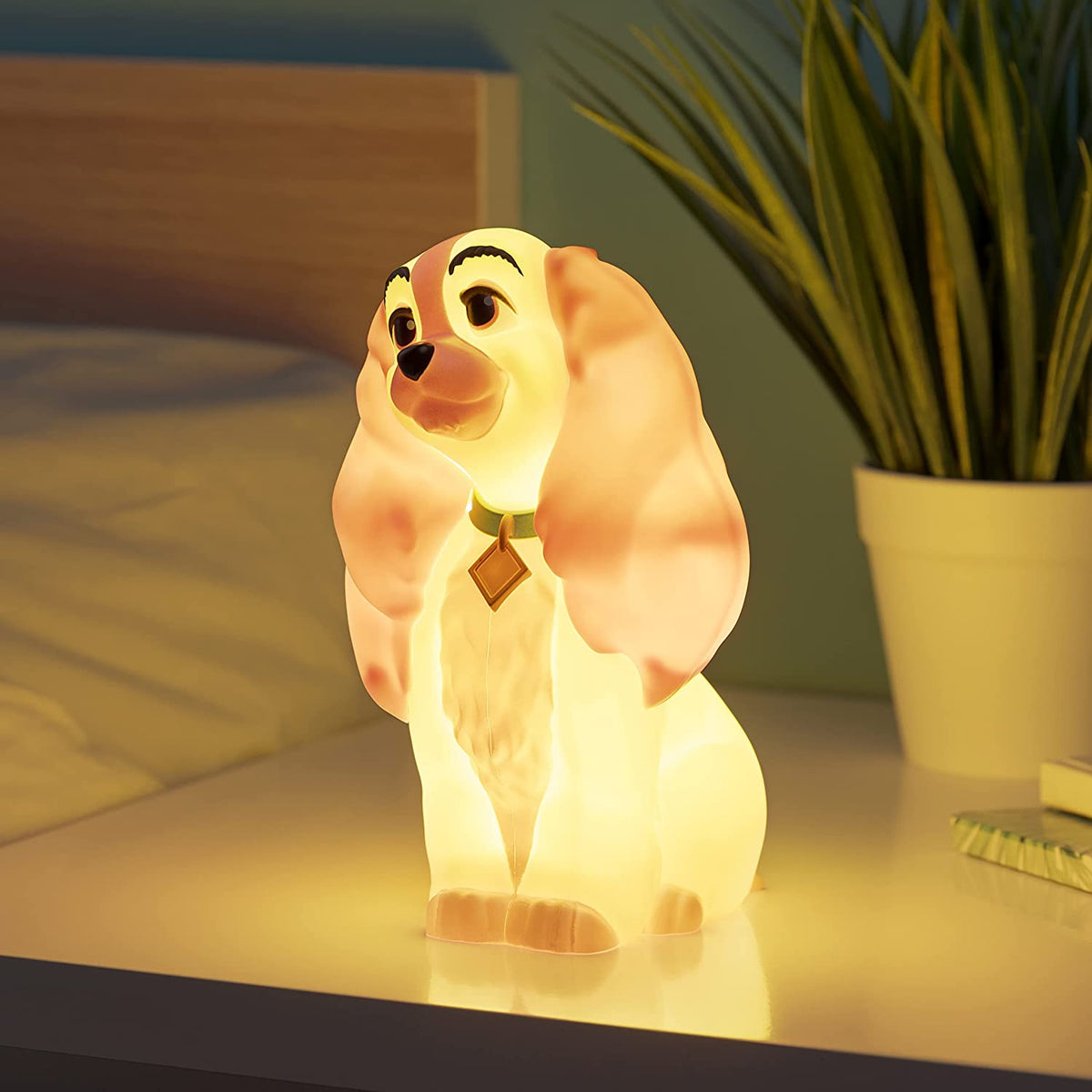 Disney - Lampe Lady de La Belle et le Clochard - flash vidéo