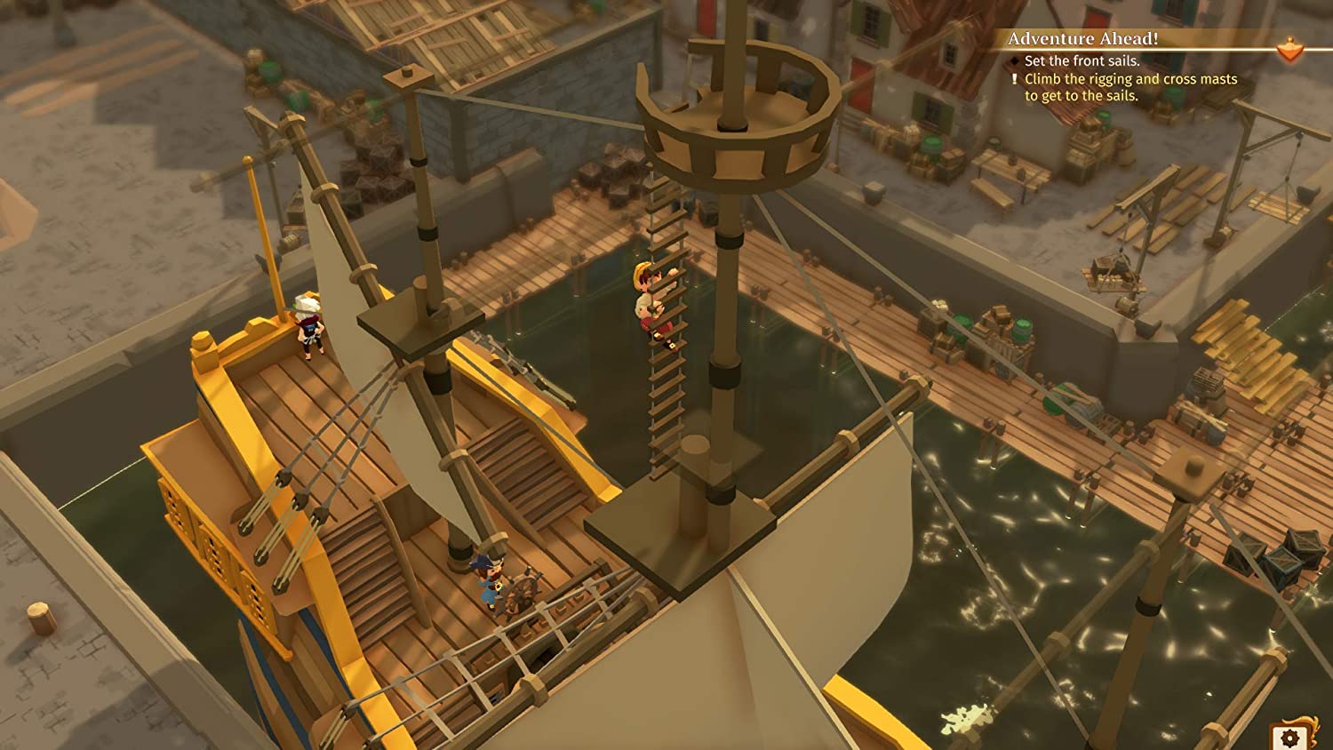 Stranded Sails - Explorers of the Cursed Islands - flash vidéo