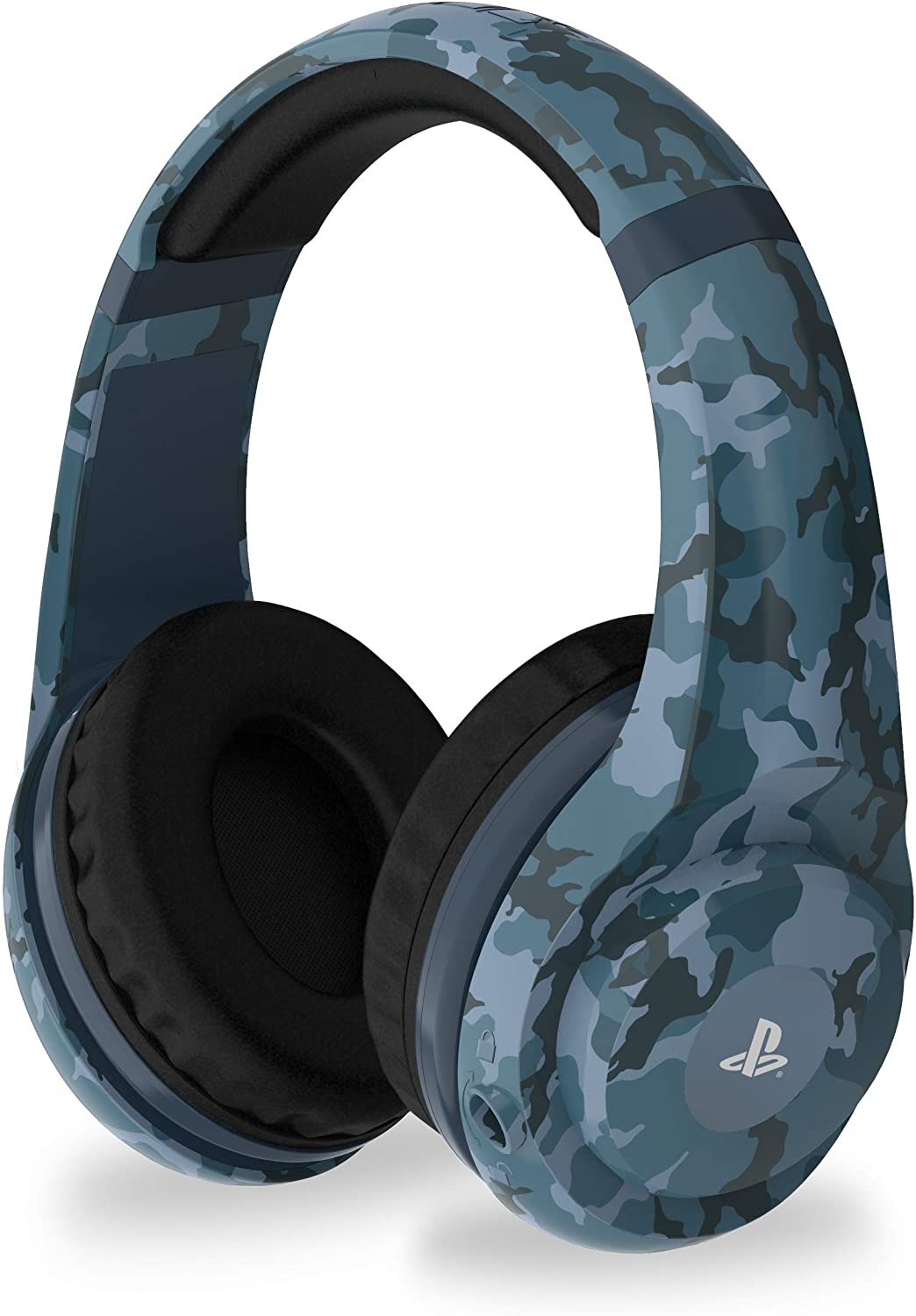 4Gamers - Casque de jeu stéréo filaire PRO 4-70 Camouflage de Nuit pour PS5 et PS4 - flash vidéo