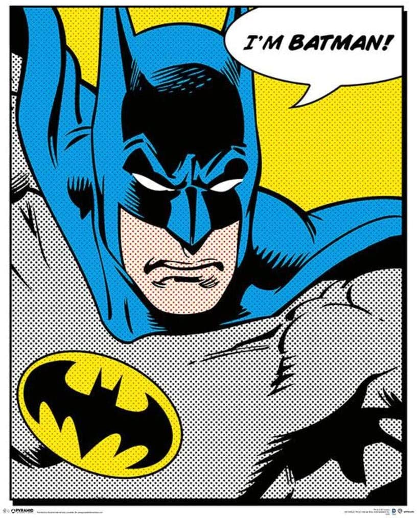 Batman - Mini Poster Batman Quote - flash vidéo