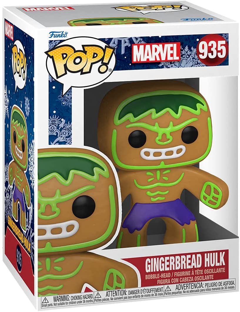 Funko Pop! Marvel: Holiday - Gingerbread Hulk - flash vidéo