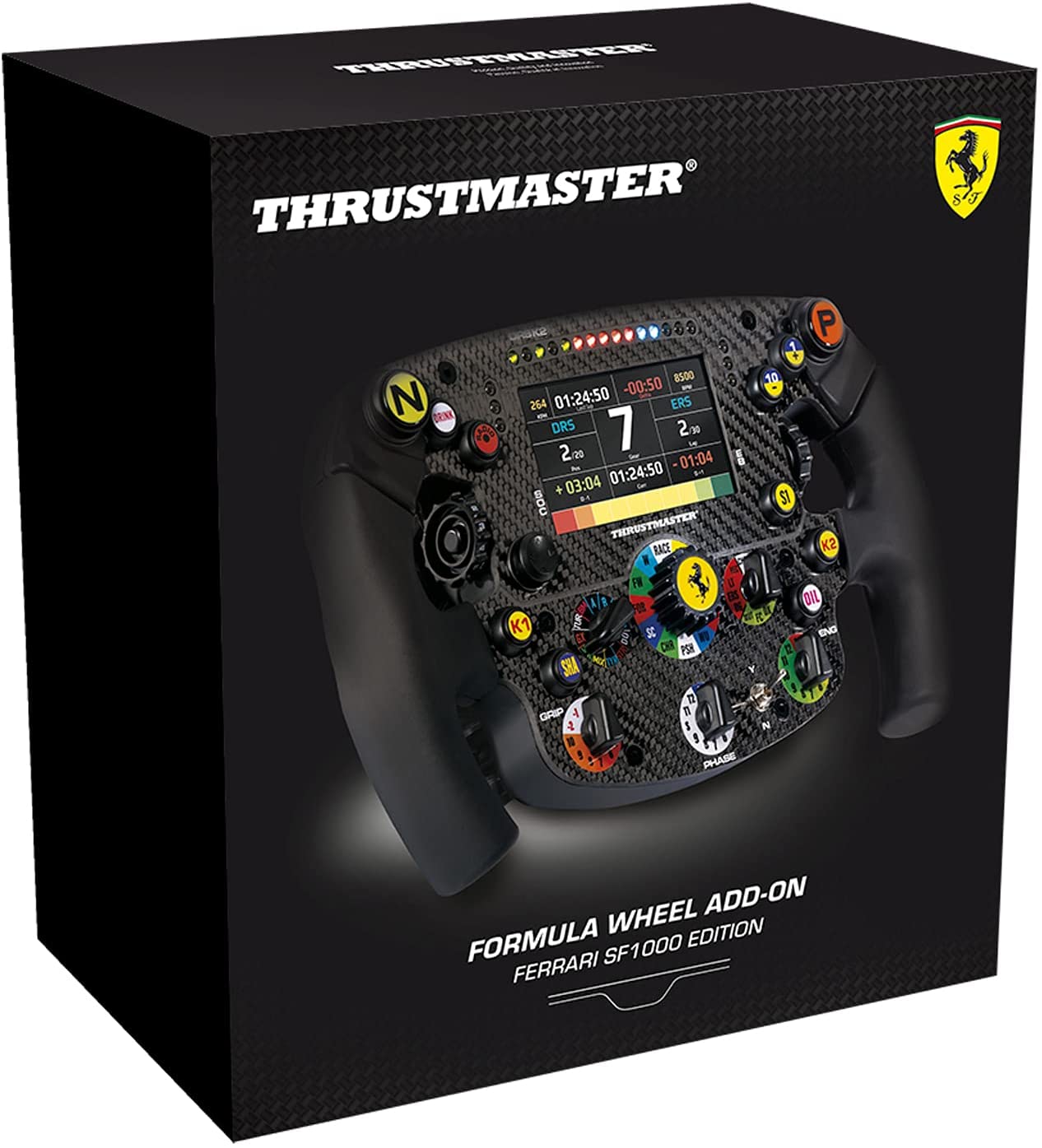 Thrustmaster Formula Wheel Add-On Ferrari SF1000 Edition pour PS5, PS4, Xbox Series X|S, Xbox One et PC - flash vidéo