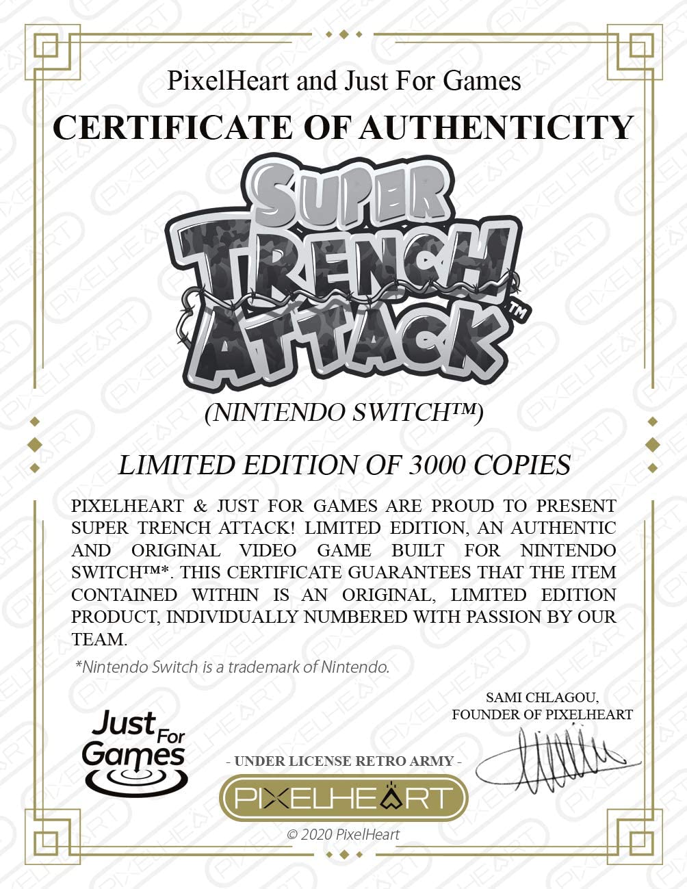 Super Trench Attack - flash vidéo