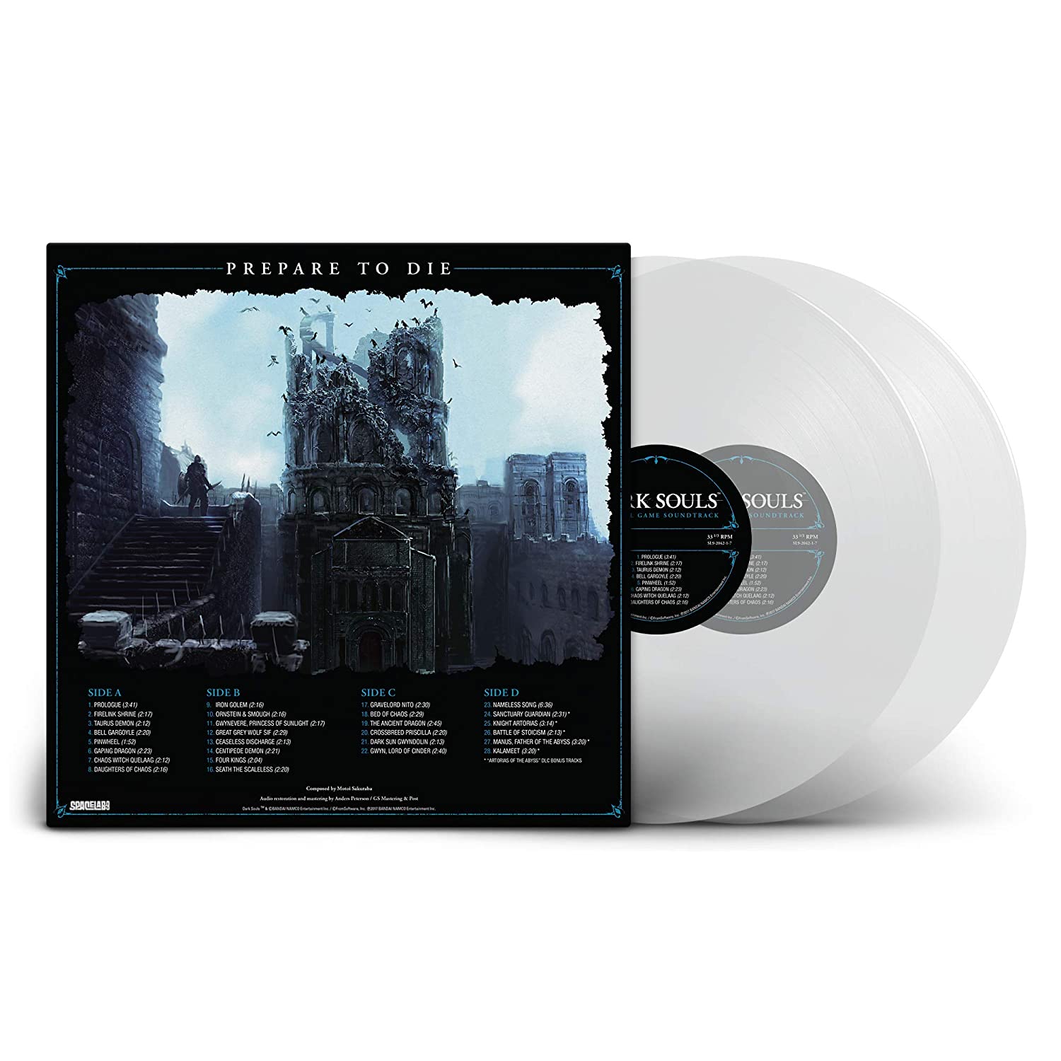 Dark Souls Original Soundtrack - 2 Clear LP - flash vidéo