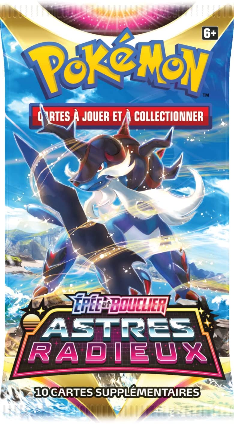 POKÉMON JCC - EPÉE ET BOUCLIER - BOOSTER ASTRES RADIEUX - flash vidéo