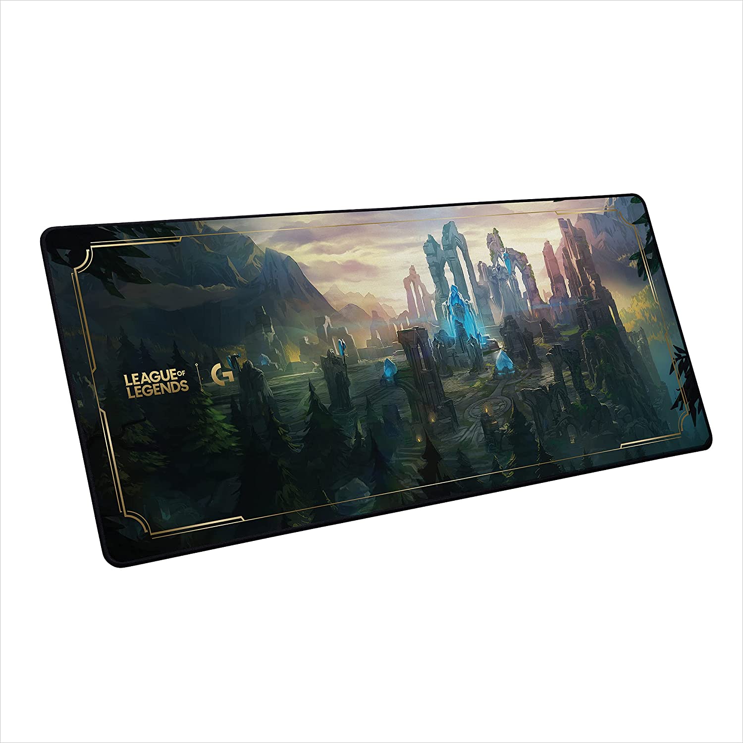 Logitech Tapis de souris de jeu G840 XL en tissu Edition League of Legends - flash vidéo