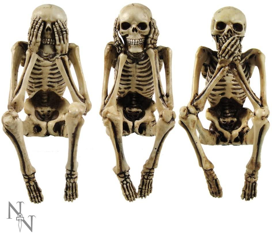 Three Wise Skeletons 10cm - flash vidéo