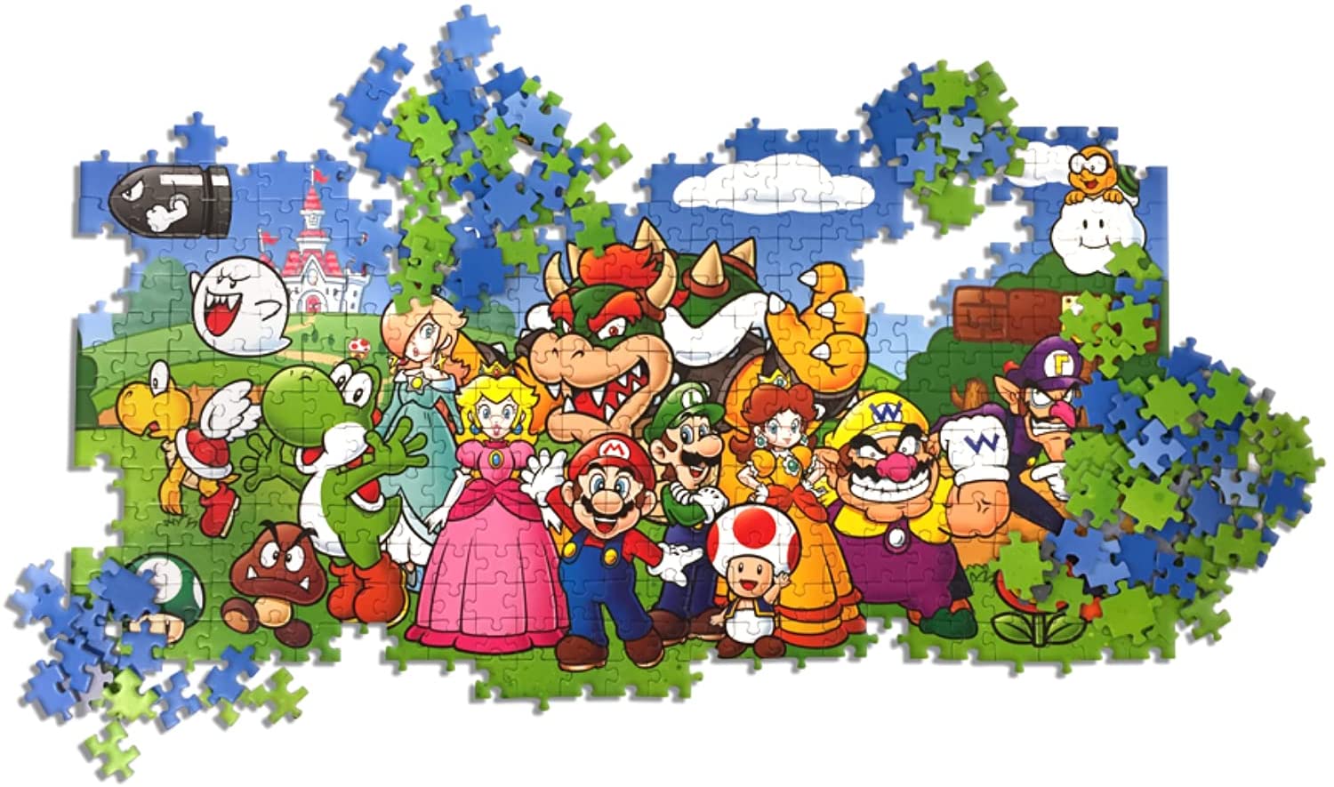 Nintendo - Super Mario et ses Amis Puzzle 500 pcs - flash vidéo