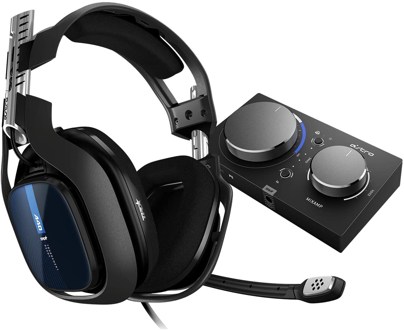 Astro Casque de jeu A40 TR Gen 4 + MixAmp Pro TR pour PS4, PC et Mac - flash vidéo