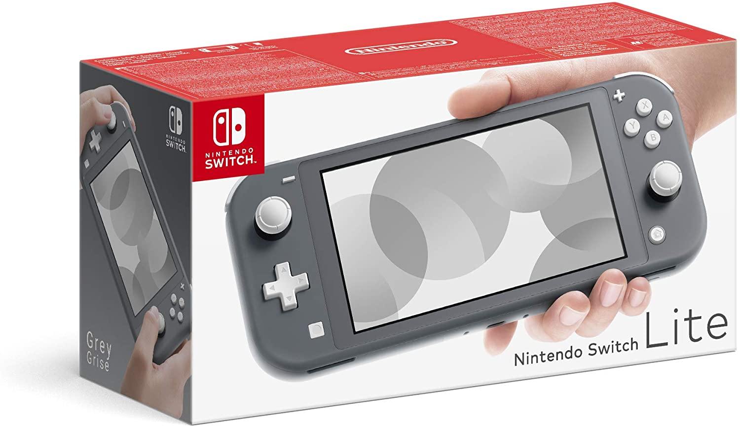 Nintendo Switch Lite Grey - flash vidéo