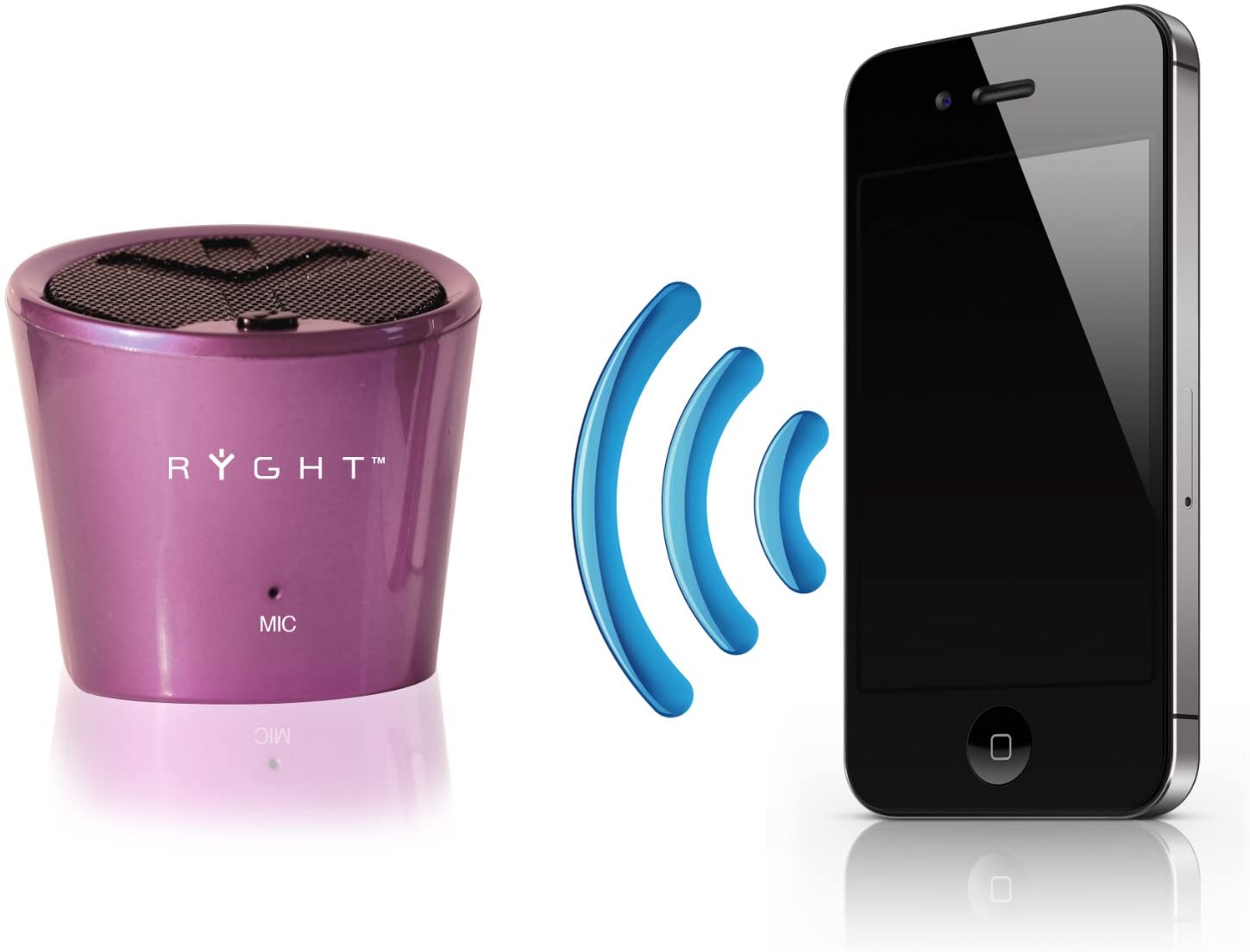 Ryght Enceinte BT Pure Decibel Purple - flash vidéo