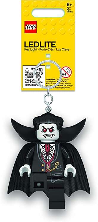 Porte-clés LED Lego mini figurine Vampyre - flash vidéo