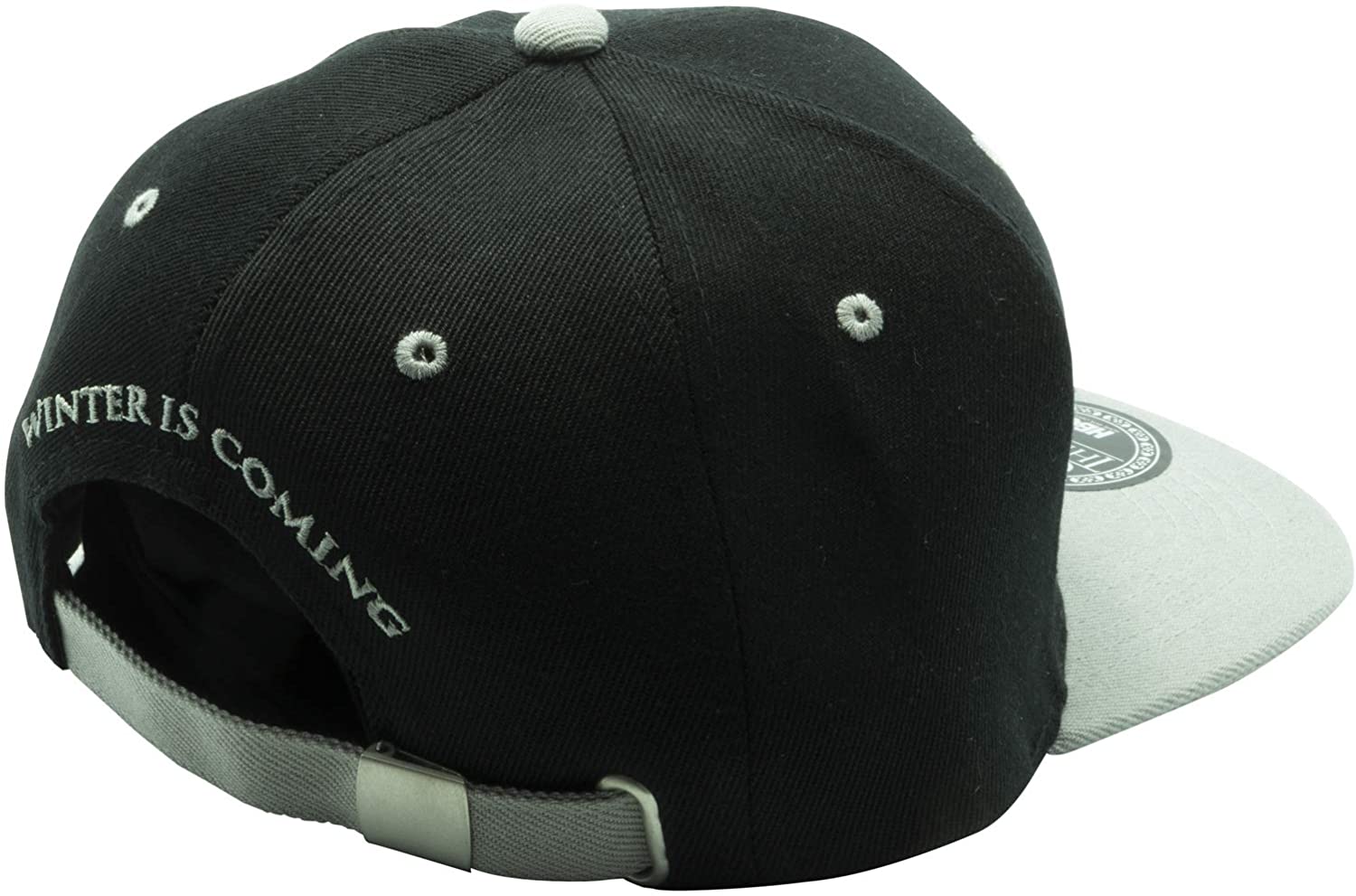 § Game of Thrones - Stark Black & Grey Snapback - flash vidéo