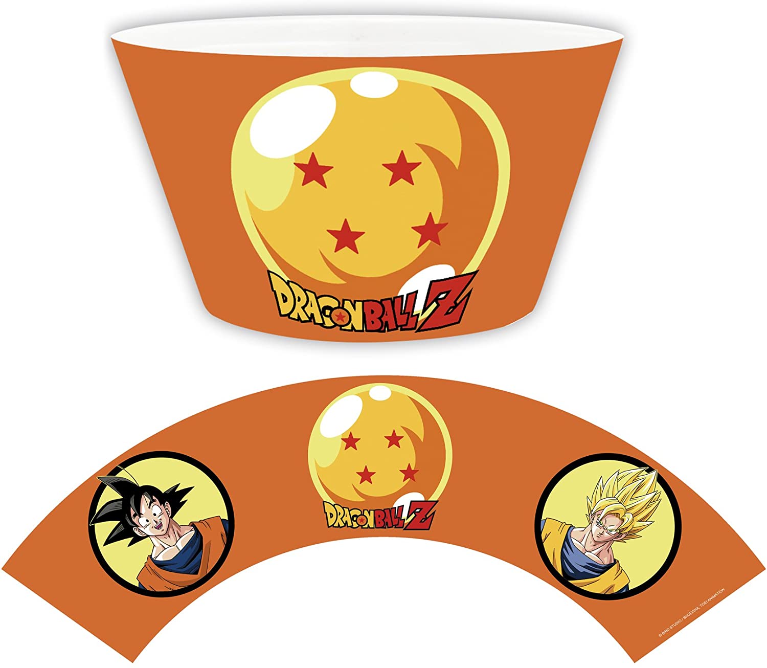 § Dragon Ball Z - Goku Bowl 460ml - flash vidéo