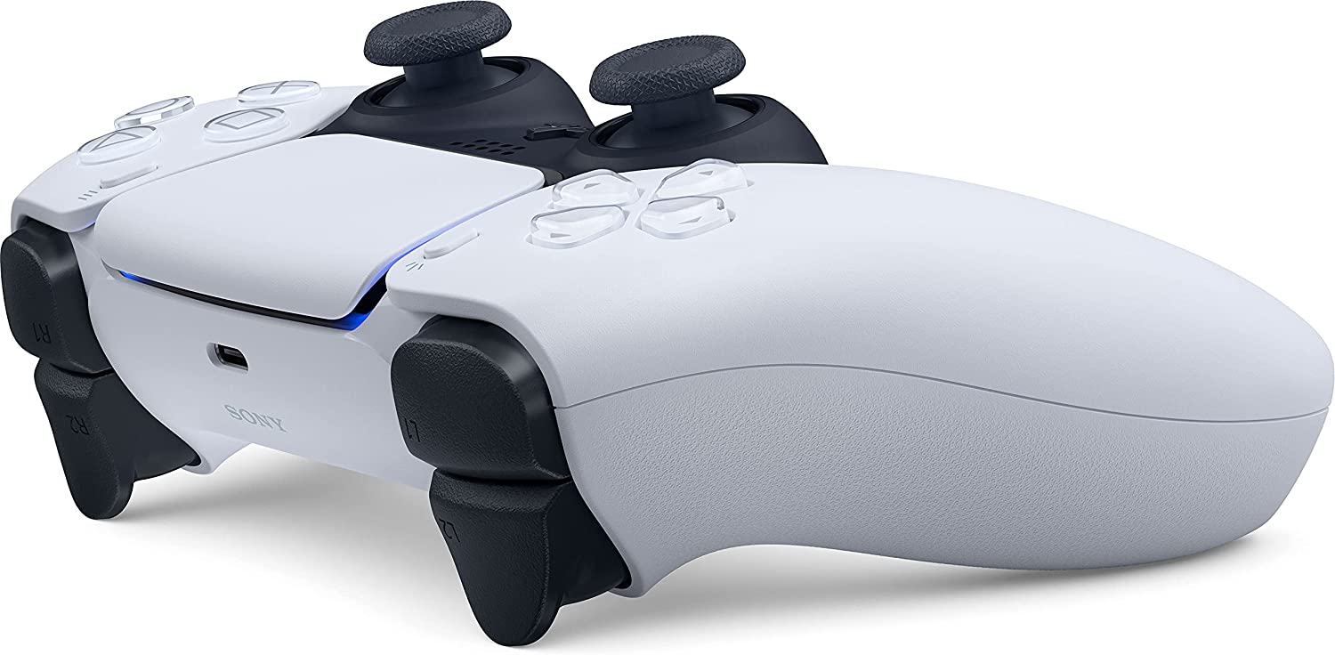 PS5 DualSense Wireless Controller White - flash vidéo