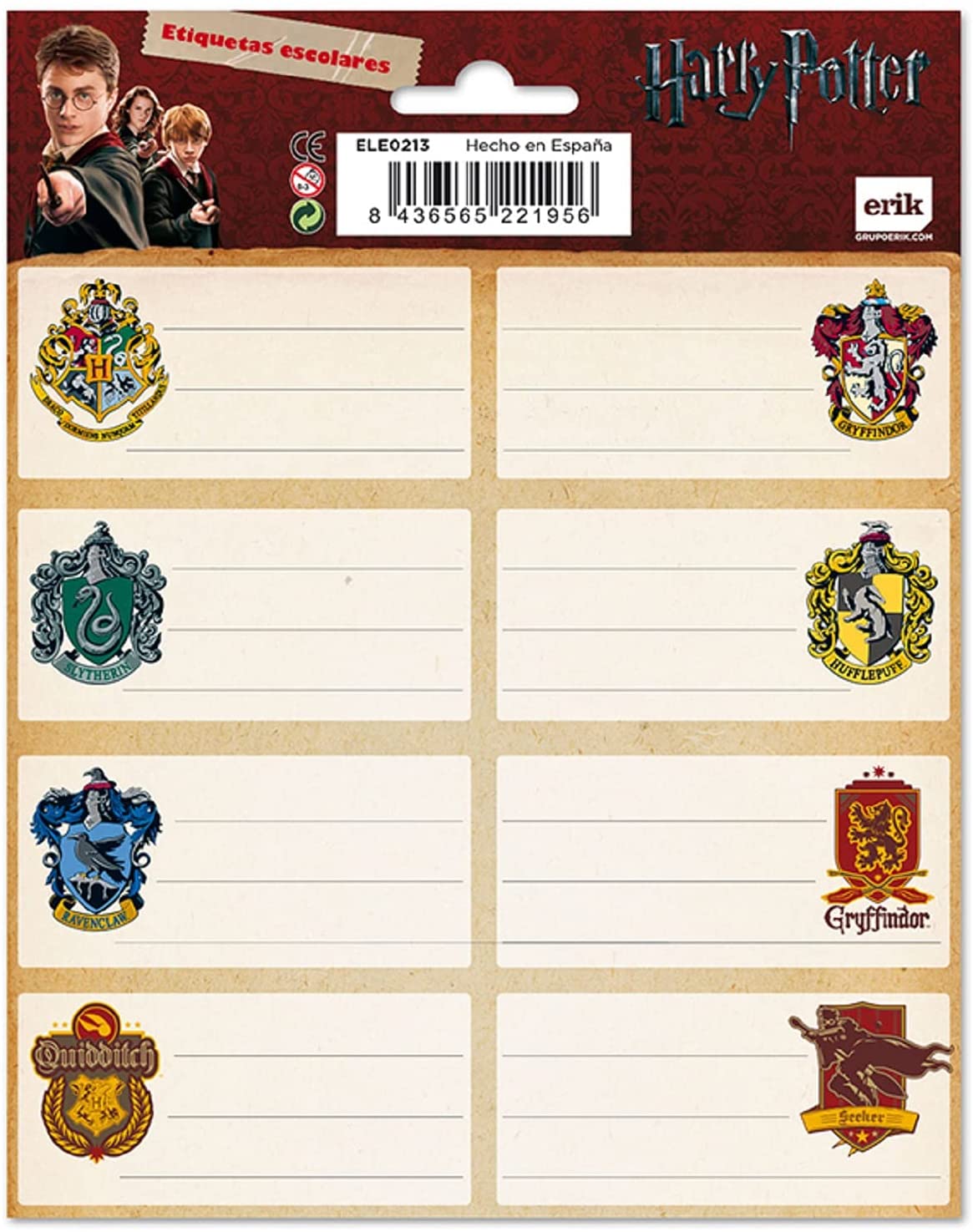 Harry Potter - Farde à élastique A4 Vif d'Or - flash vidéo