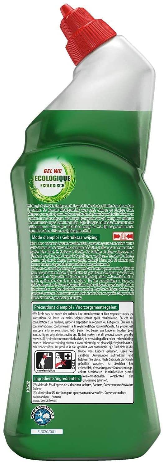 Harpic Eco Eucalyptus Gel 750ml