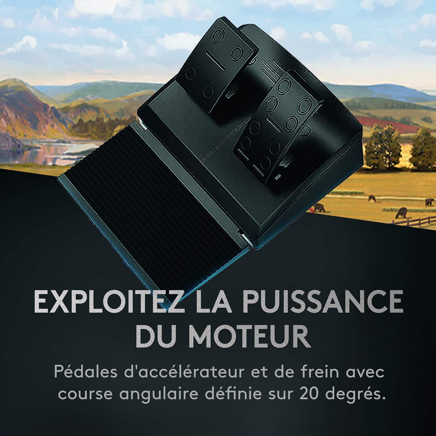 Logitech Ensemble d'équipement lourd pour simulateur agricole G Saitek - flash vidéo