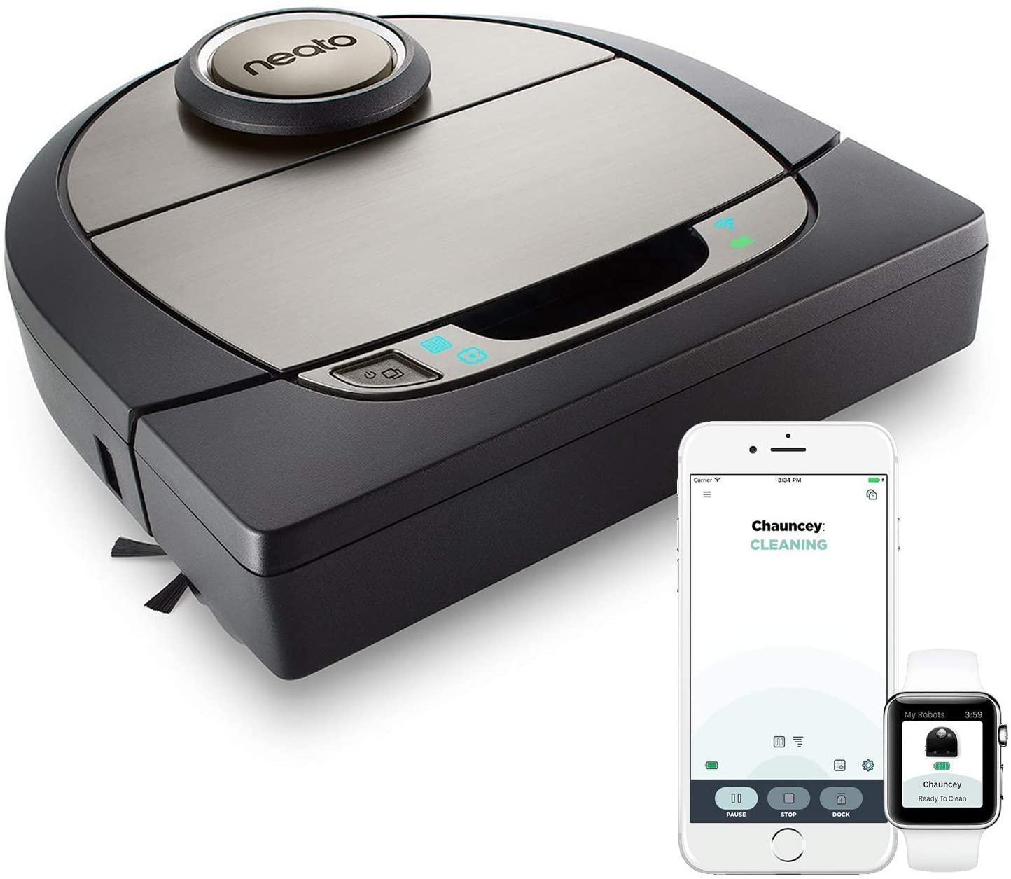 Neato Robotics Botvac D7 Connected - flash vidéo