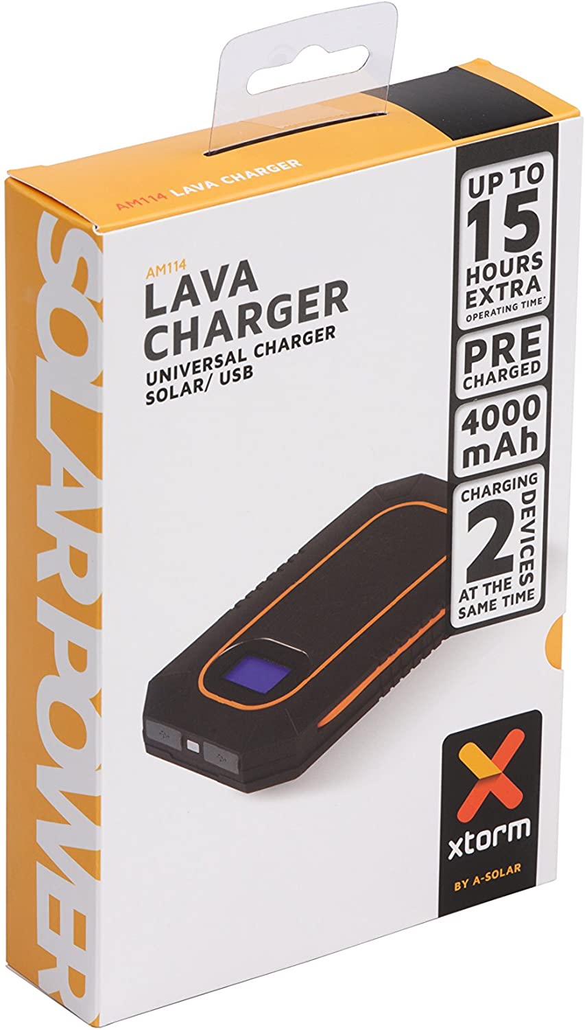 Xtorm - Lava Solar Charger - flash vidéo