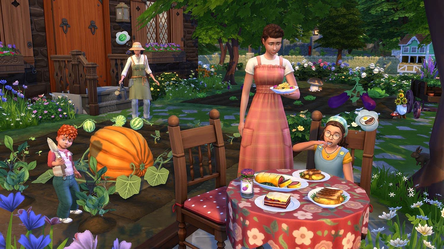 Les Sims 4 : Pack d'extension Vie à la Campagne (Code-in-a-box) - flash vidéo