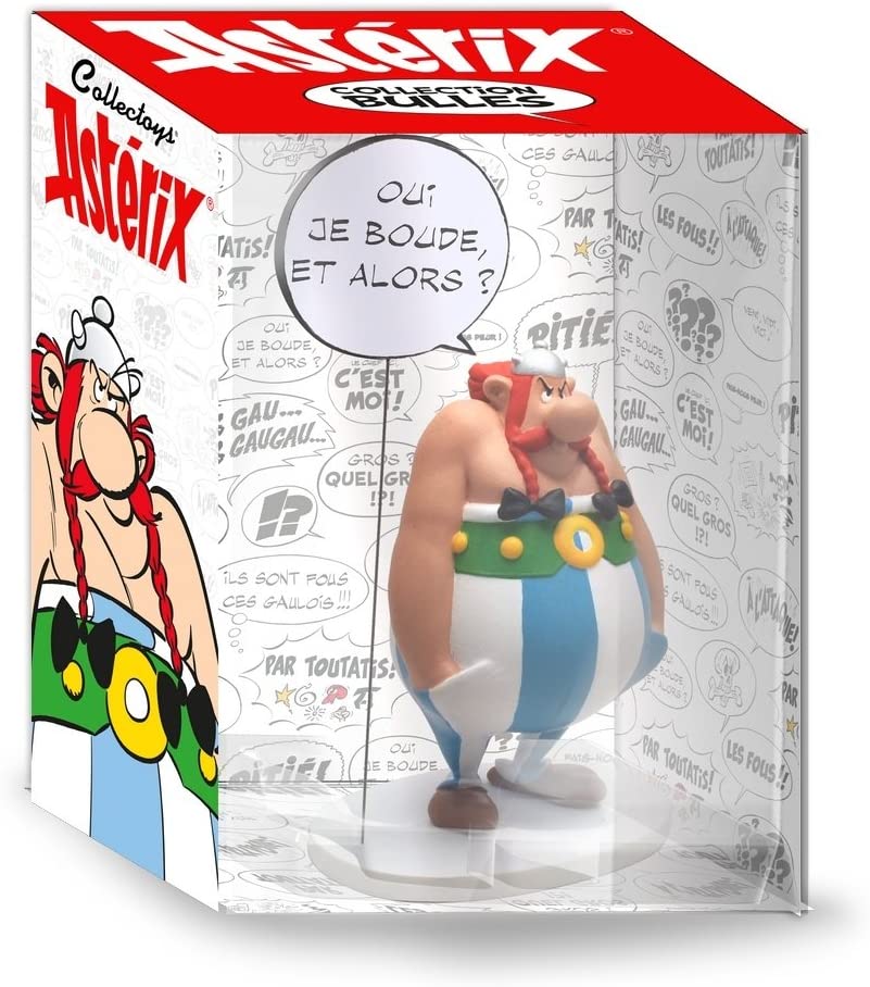 Plastoy - Obélix "Oui je boude, et alors ?" Figurine - flash vidéo