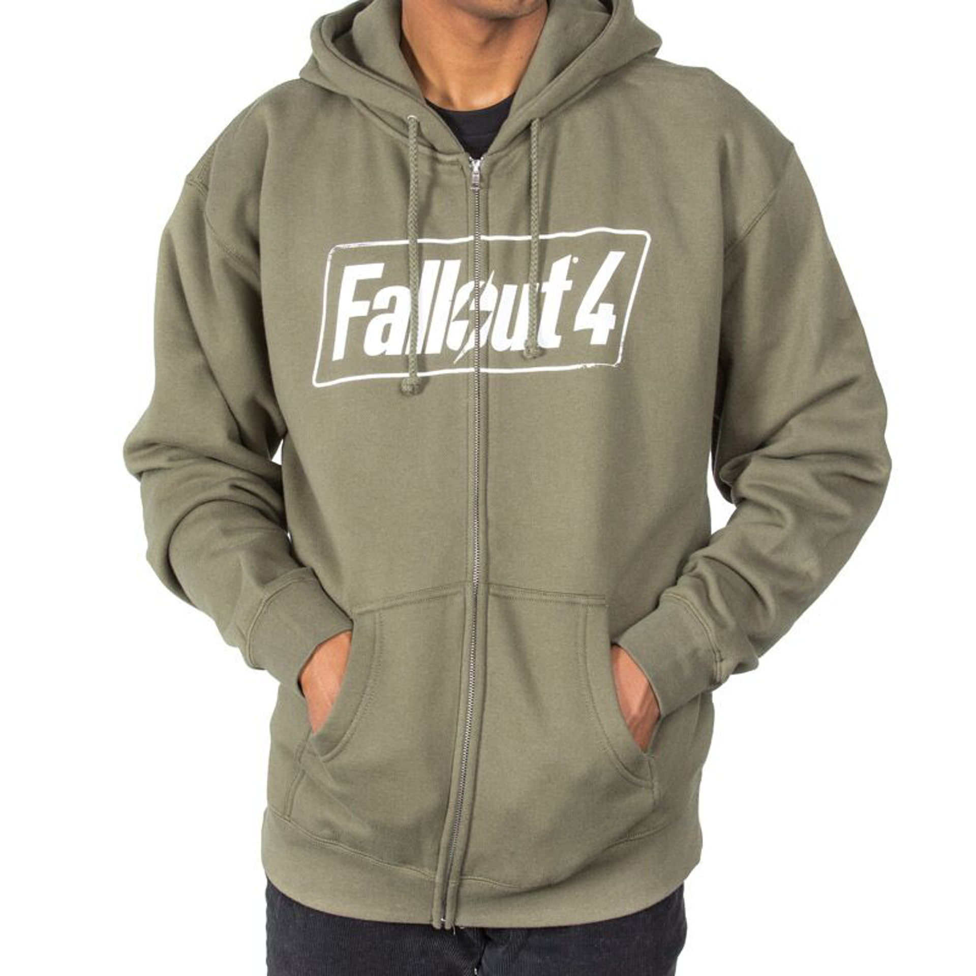 Fallout 4 Logo Hoodie M - flash vidéo