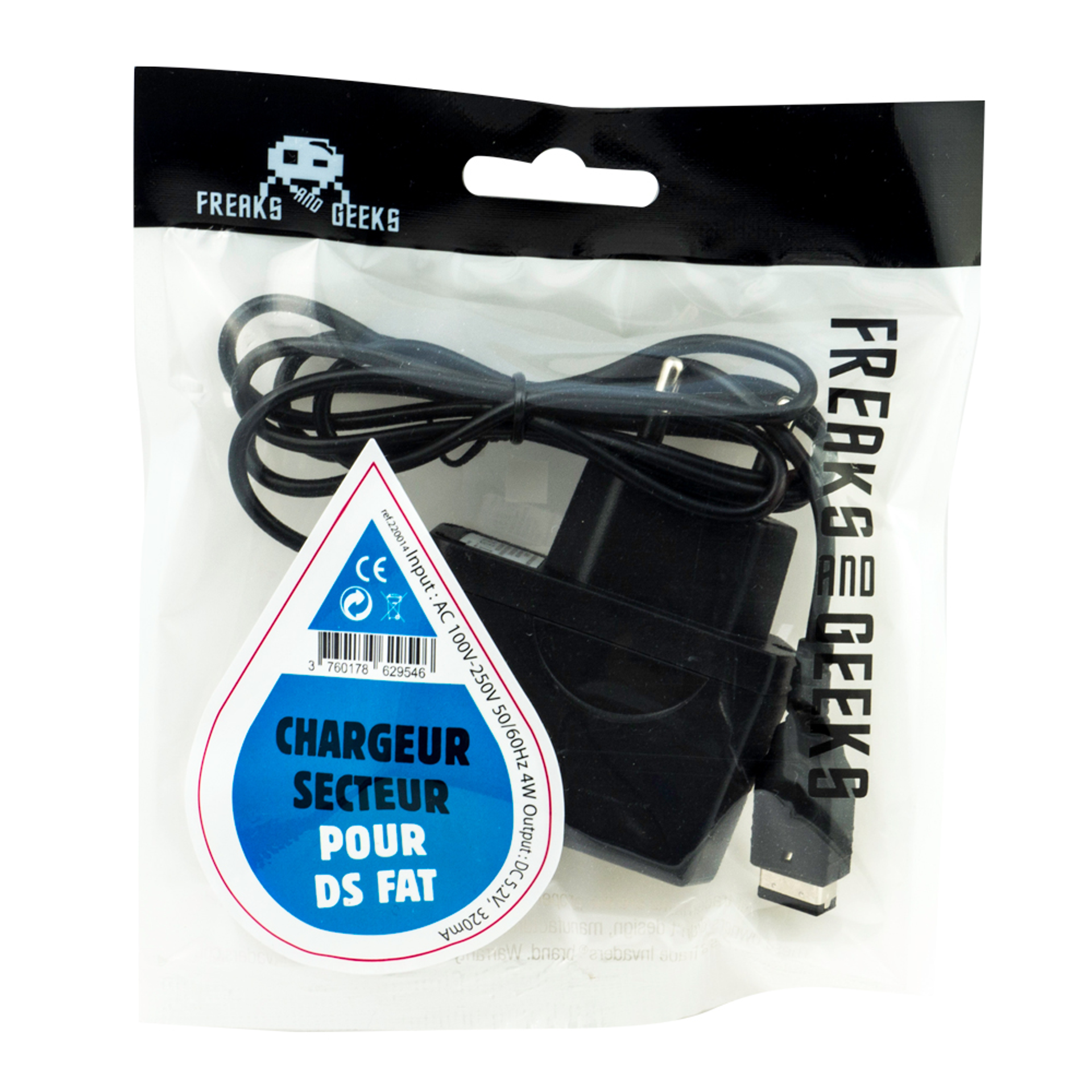 Nintendo DS/GBA SP AC Adapter - flash vidéo