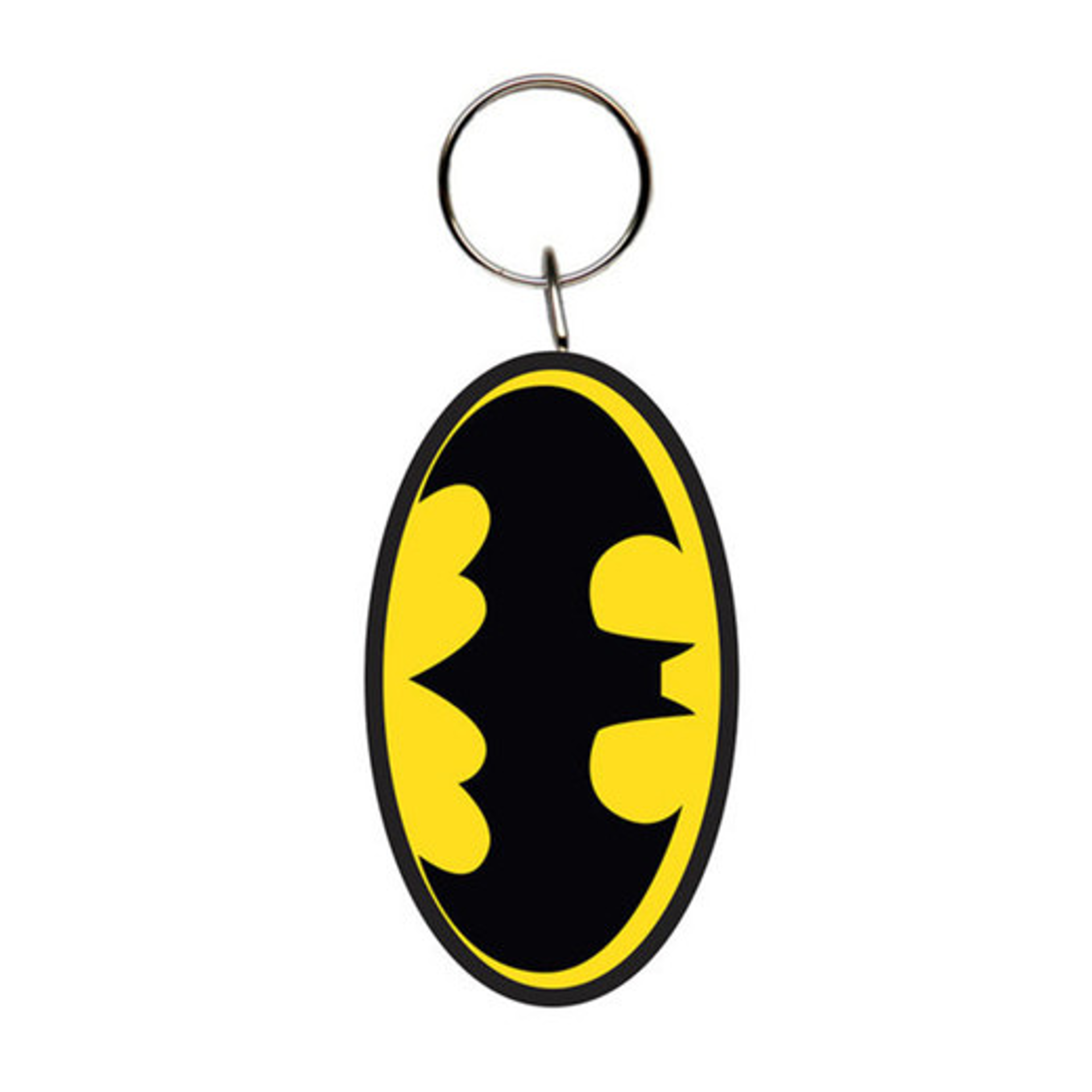 DC Comics - Batman Symbol Rubber Keychain - flash vidéo