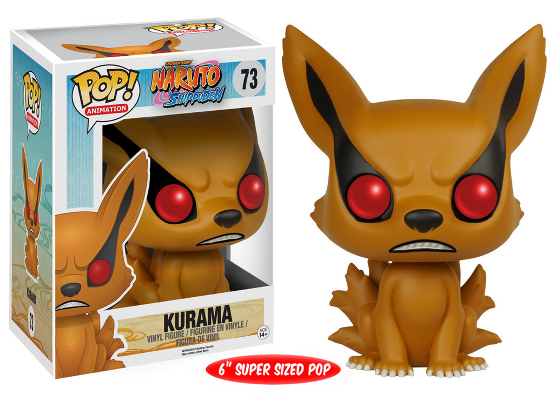 Funko Pop! Anime Naruto Shippuden Kurama 6"