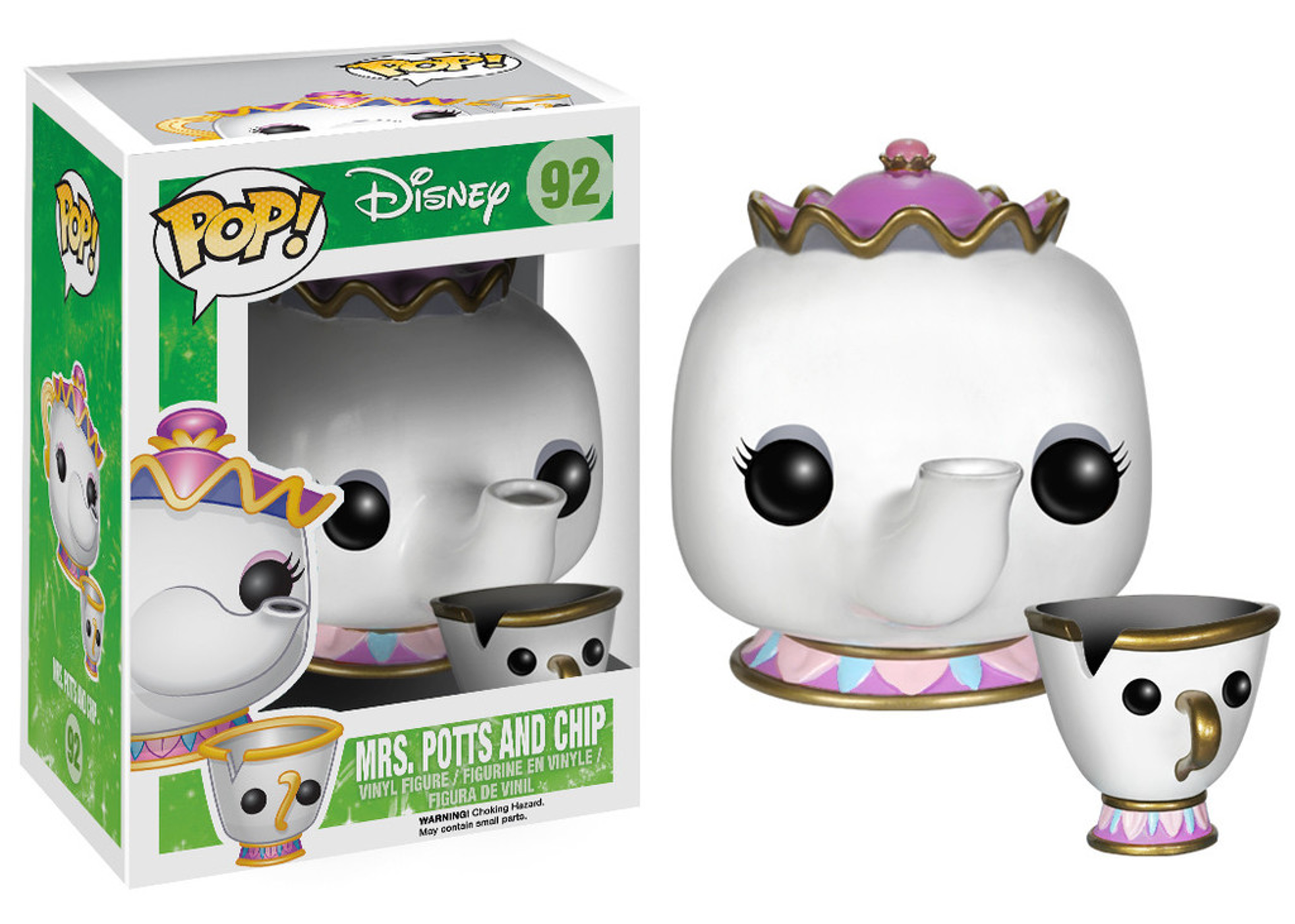 Funko POP! Disney Beauty and the Beast Mrs. Potts and Chip