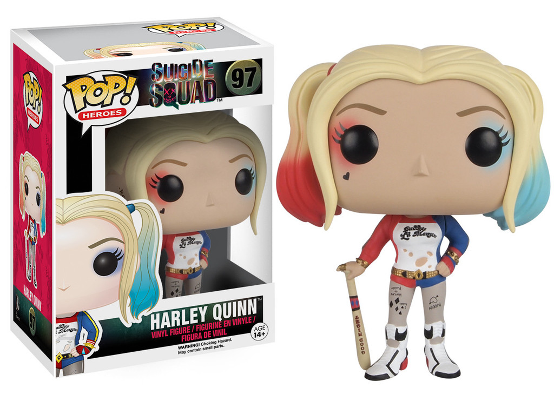 Funko Pop! DC Heroes Suicide Squad Harley Quinn - flash vidéo