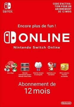 Nintendo Switch Online 12 Months 19.99€ - flash vidéo