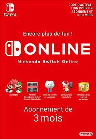 Nintendo Switch Online 3 Months 7.99€ - flash vidéo