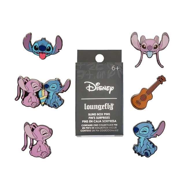 Loungefly: Disney - Stitch & Angel Blind Box Enamel Pins Set - flash vidéo