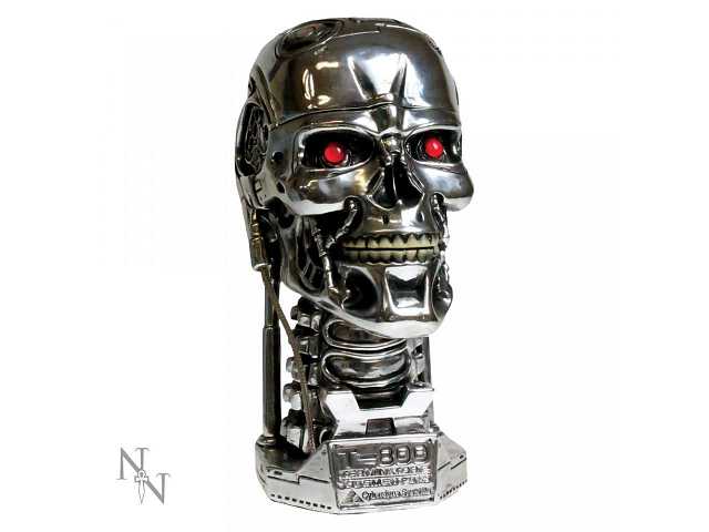 Terminator - T-800 Head Box 21cm - flash vidéo