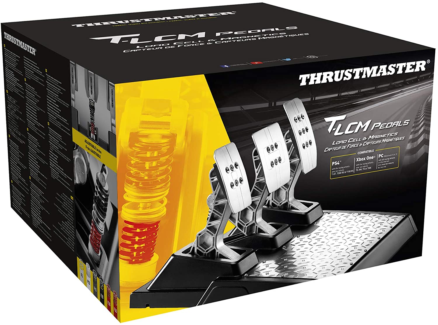 Thrustmaster T-LCM Pedals pour PS5, PS4, Xbox Series X|S, Xbox One et PC - flash vidéo
