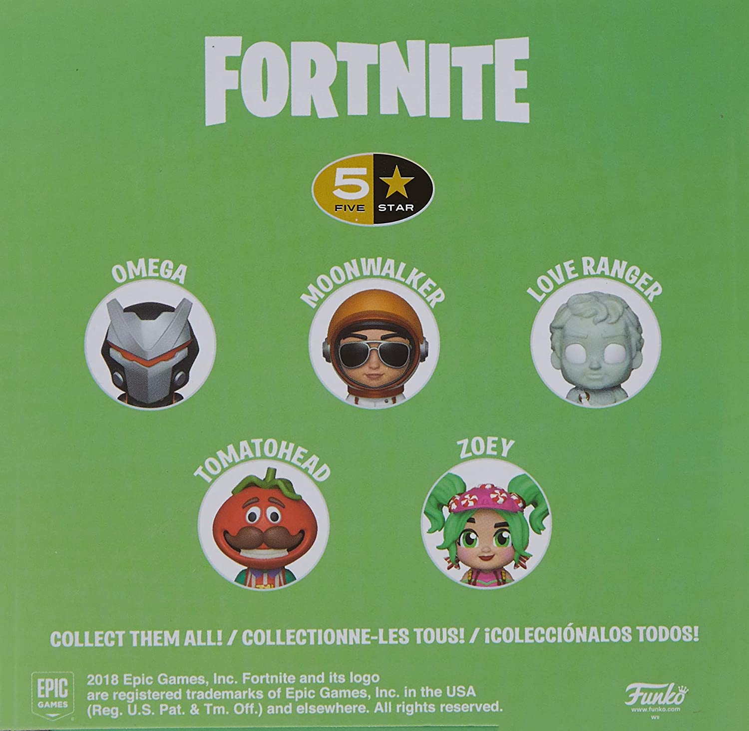 Funko 5 Star Vinyl Figure Fortnite - Tomatohead - flash vidéo
