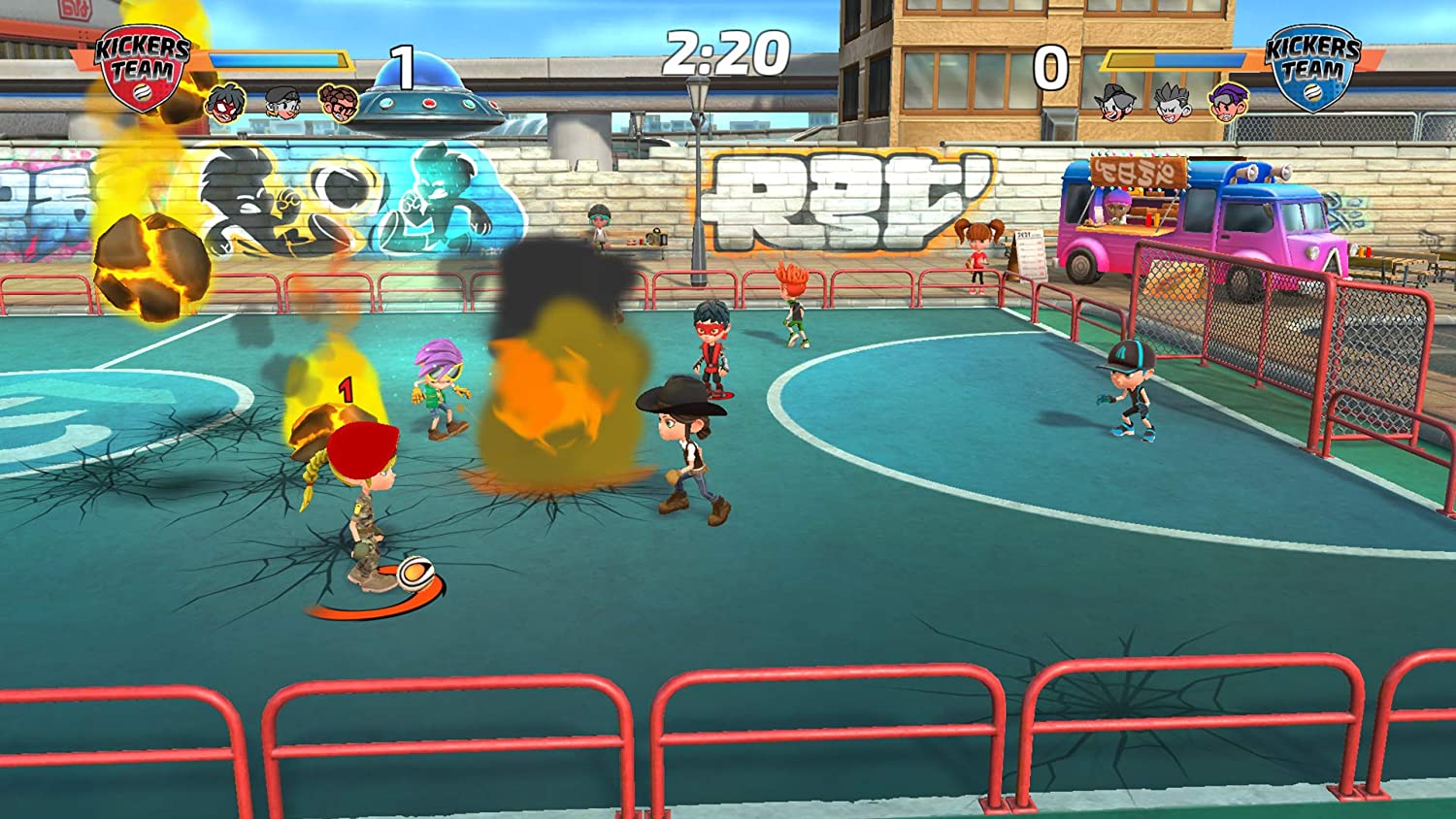 Super Kickers League Ultimate - flash vidéo