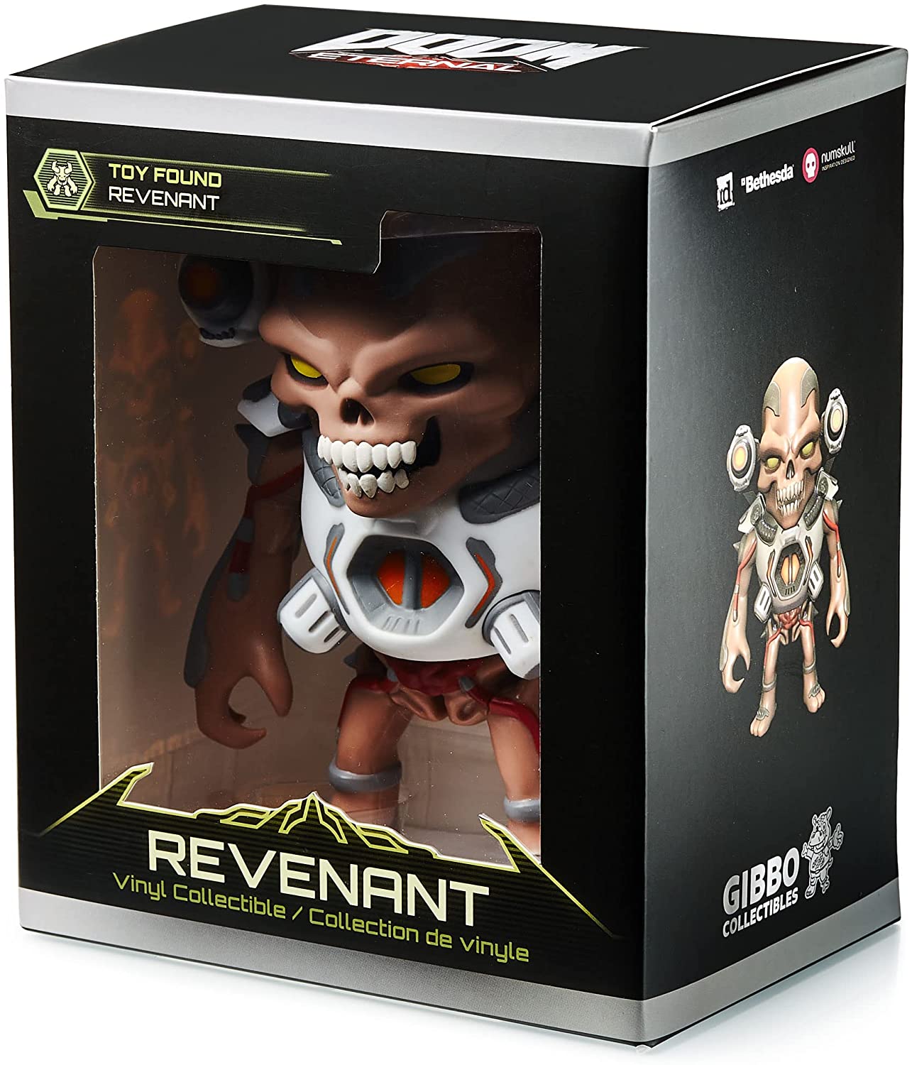 DOOM Eternal - Figurine de collection du Revenant - flash vidéo
