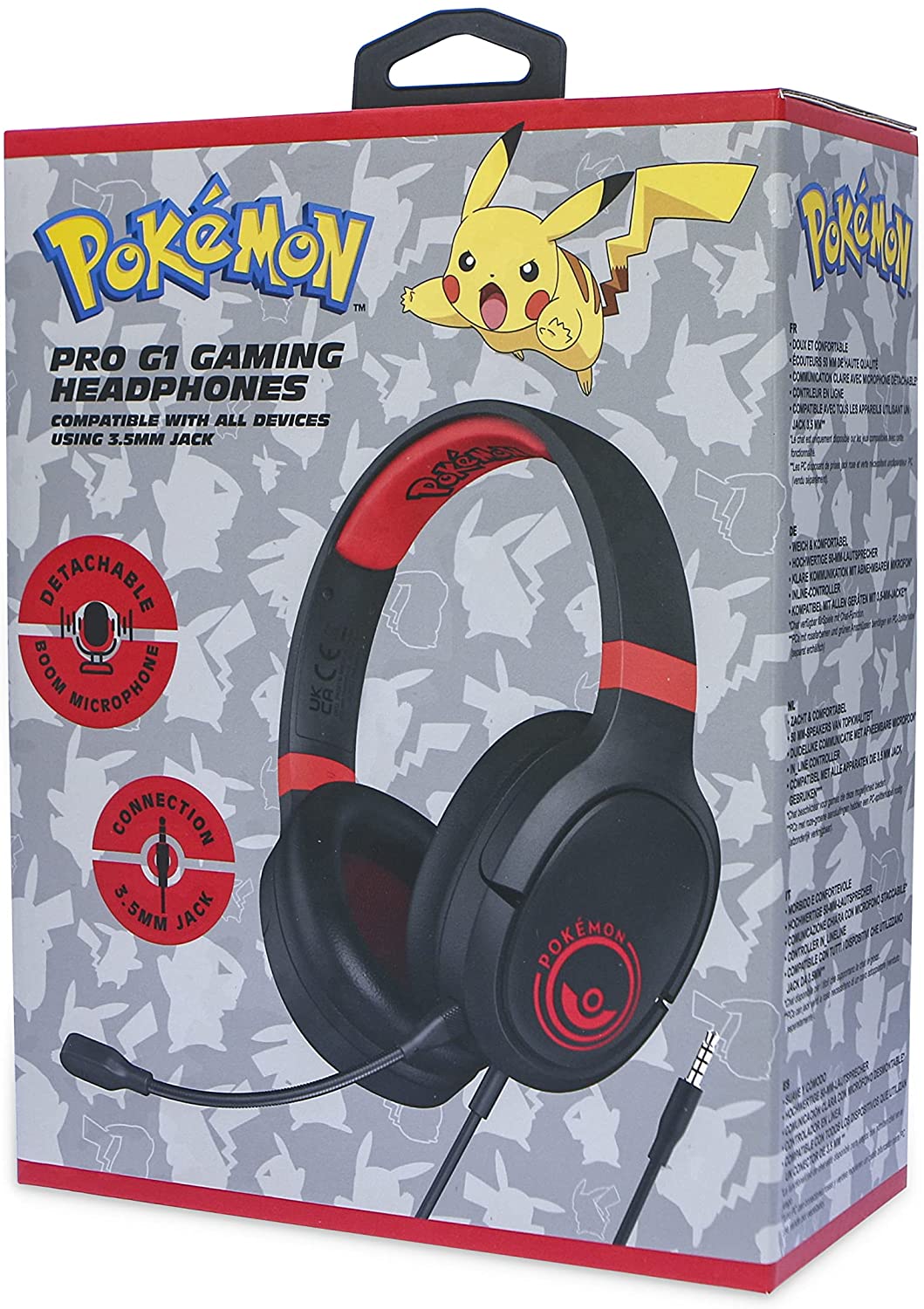 Pokémon - Casque de jeu Pokéball - flash vidéo