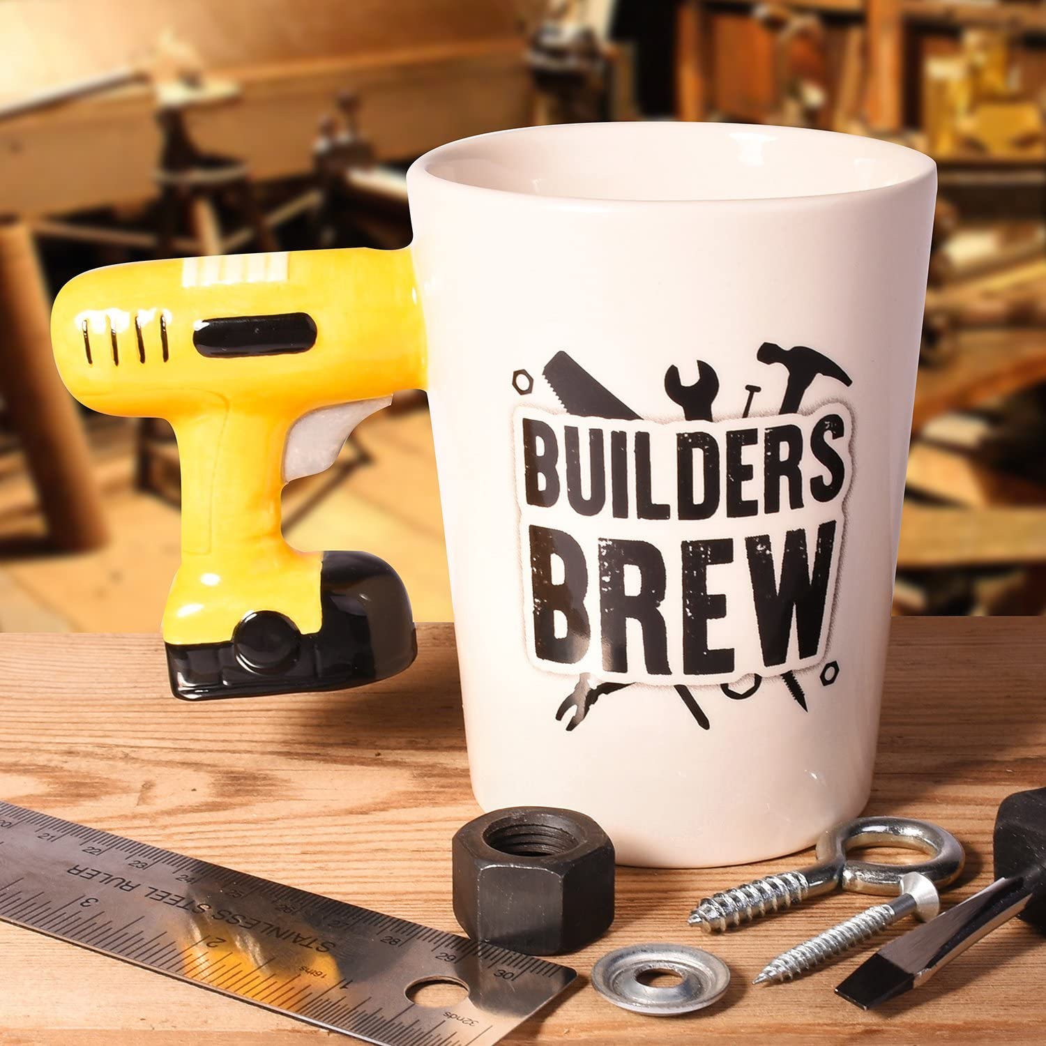 Builders Brew - Tasse "Perceuse Electrique" - flash vidéo