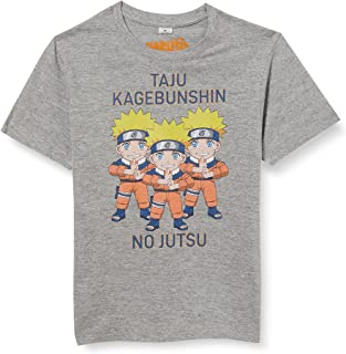 Naruto - Multi Clônages - T-Shirt Gris Pour Hommes - 12 ans - flash vidéo