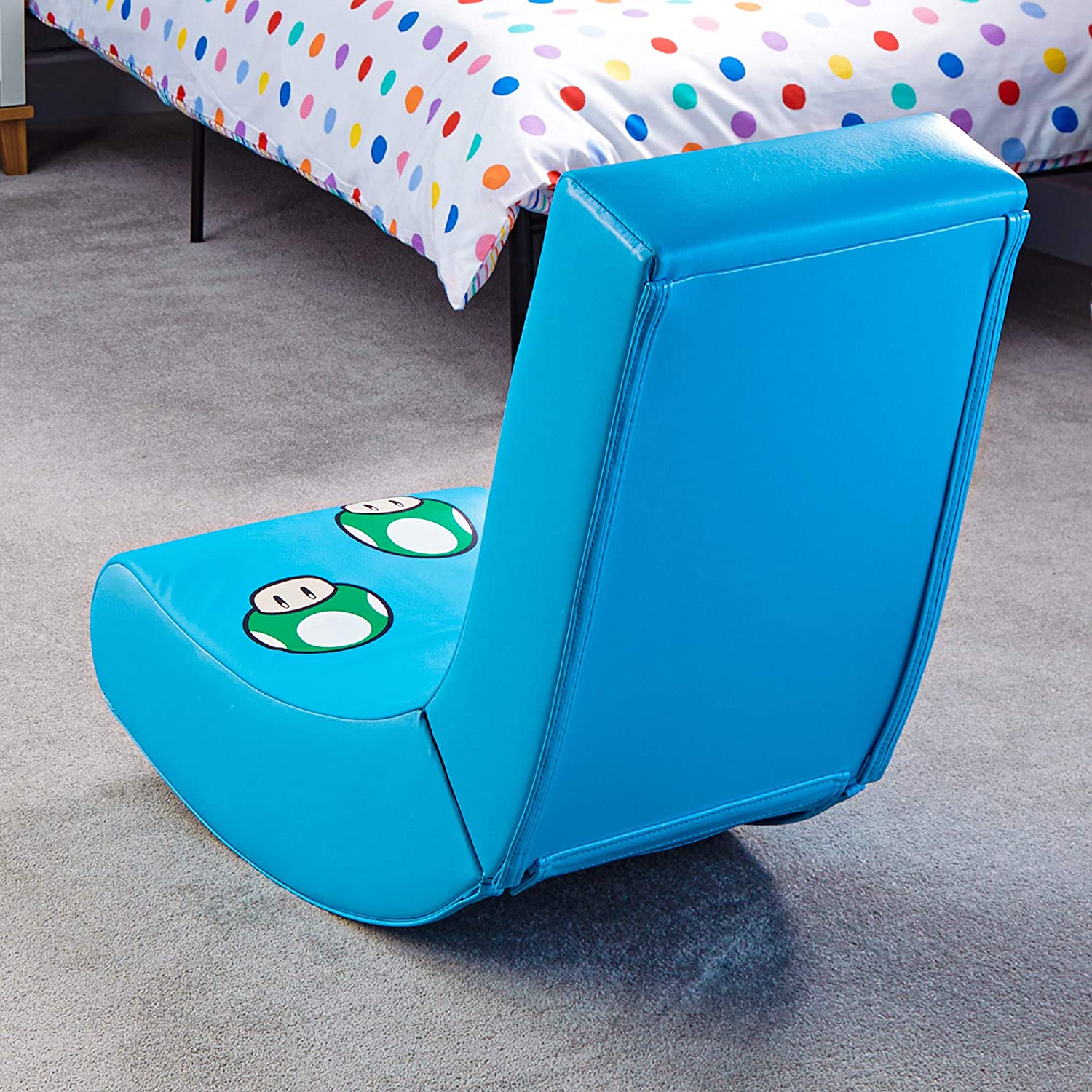 X Rocker - Nintendo Video Rocker Super Mario All-Star Collection Luigi Gaming Chair - flash vidéo