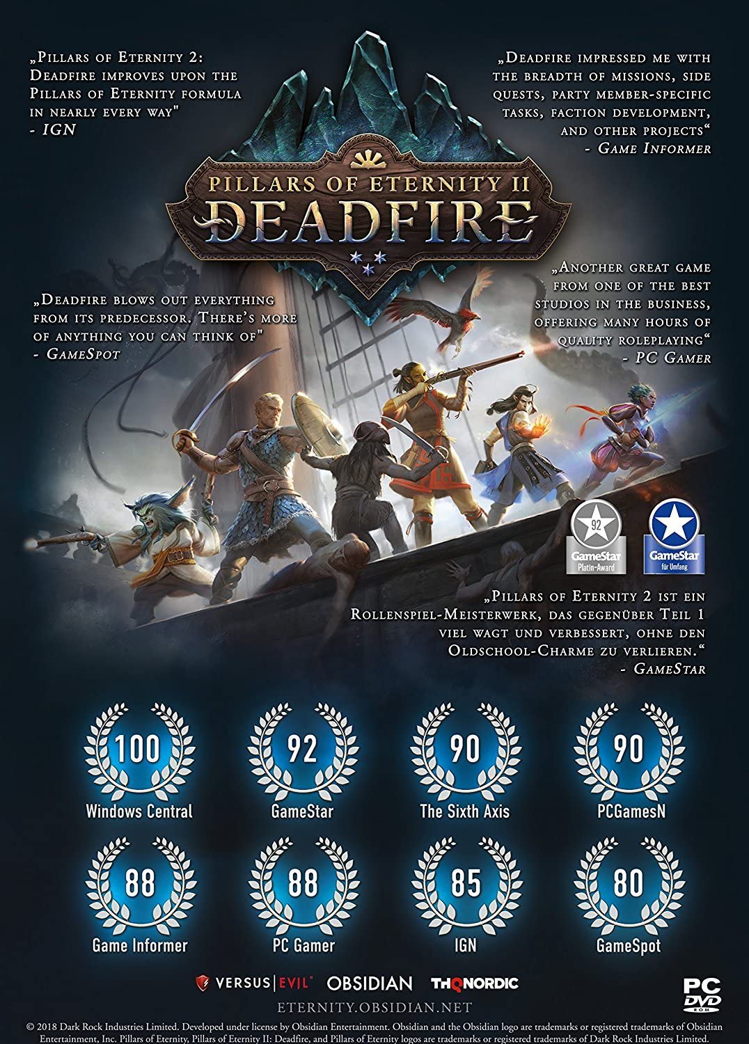 Pillars of Eternity 2 Deadfire Ultimate Edition - flash vidéo