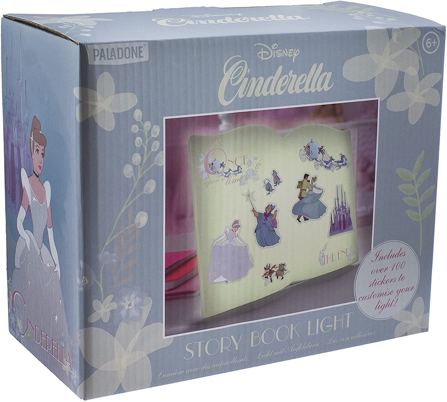 Disney - Lampe Livre de contes de Cendrillon - flash vidéo