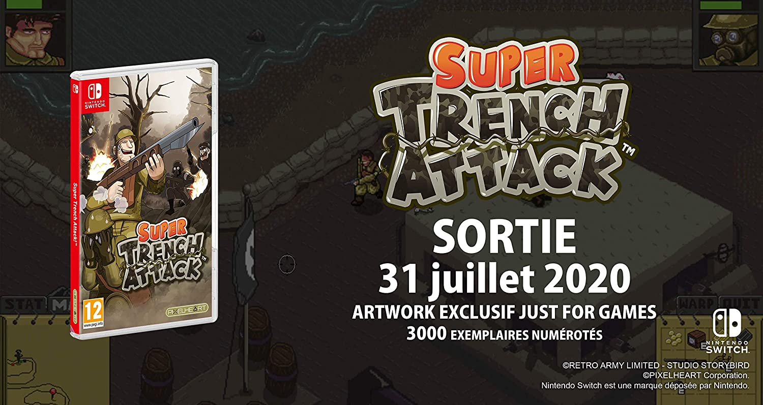 Super Trench Attack - flash vidéo