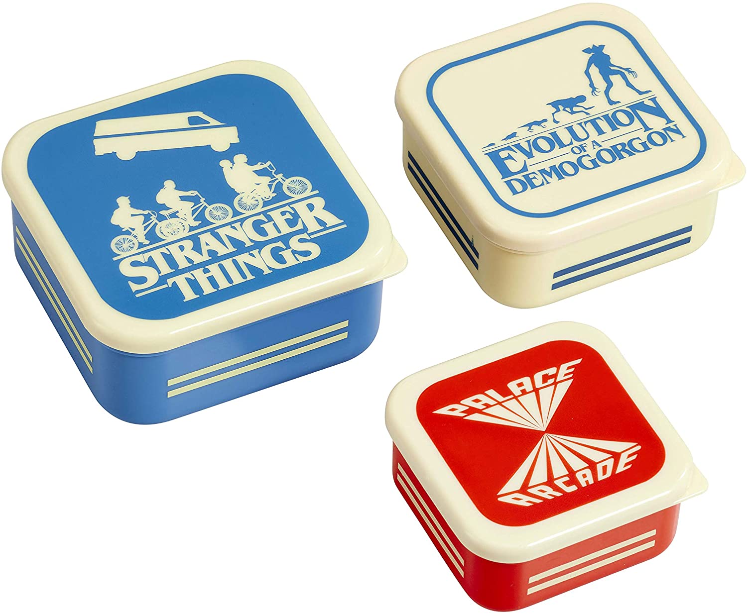 Funko Homewares - Stranger Things Silhouette Plastic Storage Set - flash vidéo